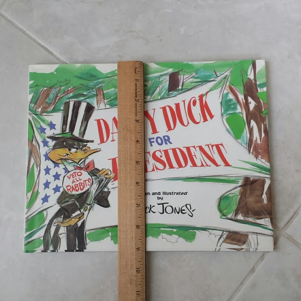 Daffy Duck for President Hardback Book